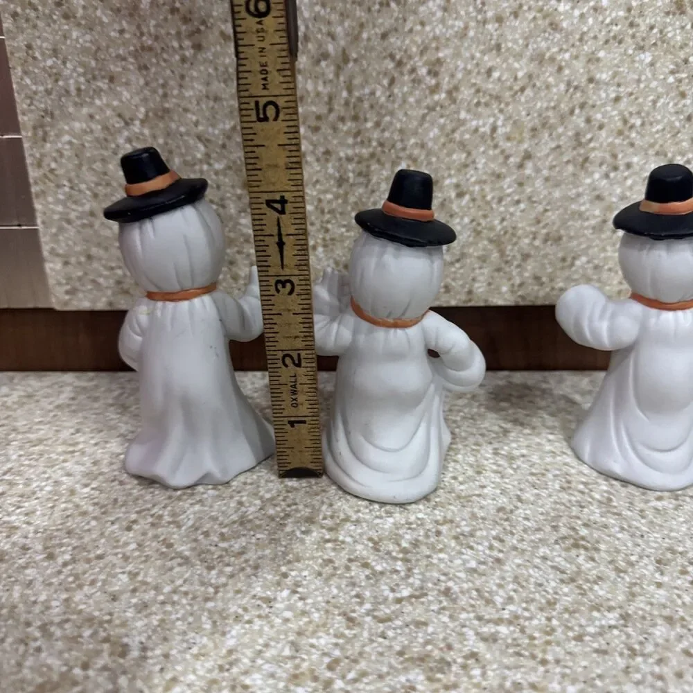 VTG Halloween Set 3 Hand Painted  4